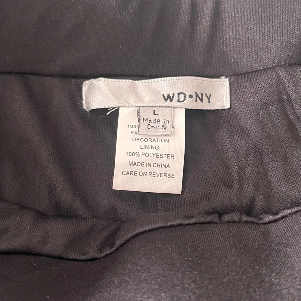 WD.NY Black Skinny Sequin Pants